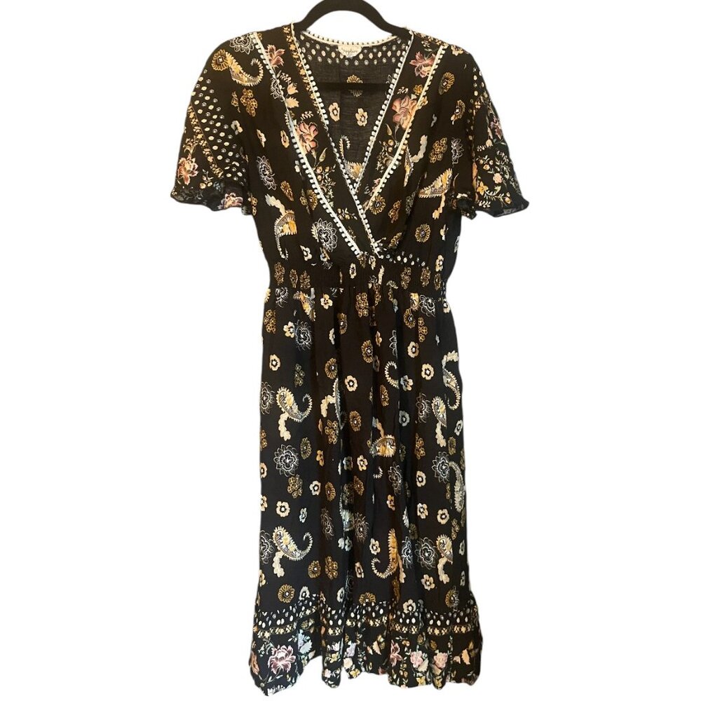 SAPPHIRE FLORAL DRESS